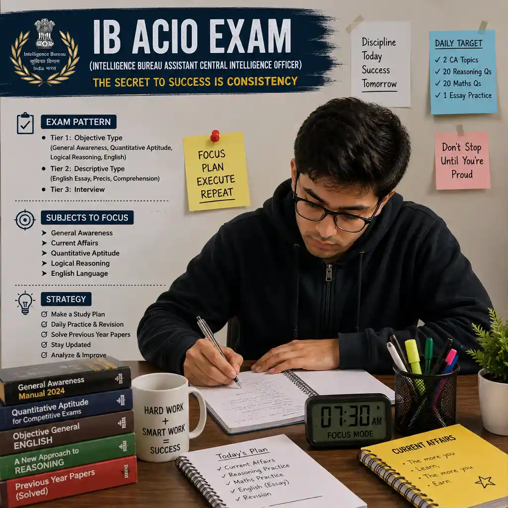 SSC IB ACIO Exam - KingMakers School of Banking