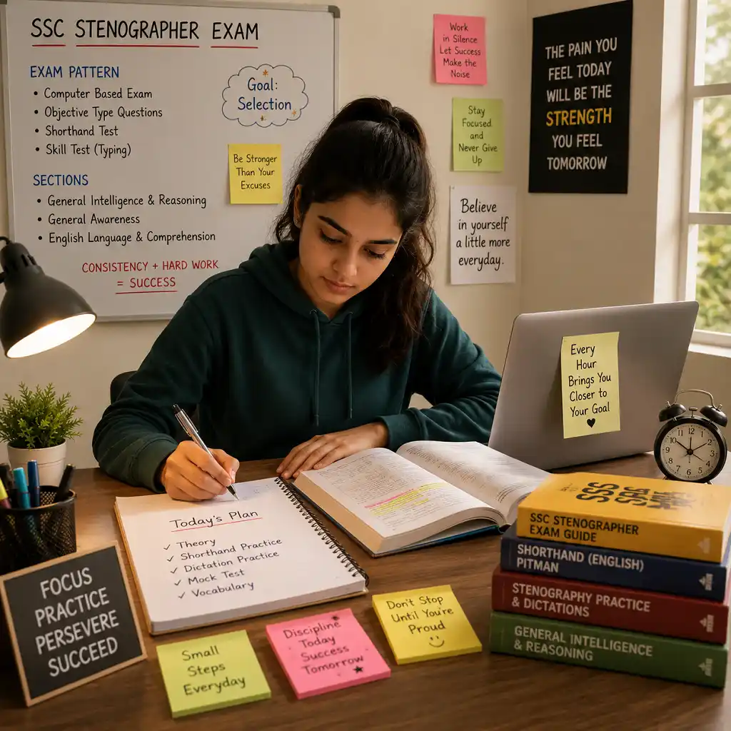 SSC Stenographer Exam Prep - KingMakers School of Banking