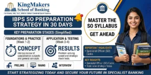 How to Crack IBPS SO in 30 Days – Preparation Strategy & Eligibility Guide