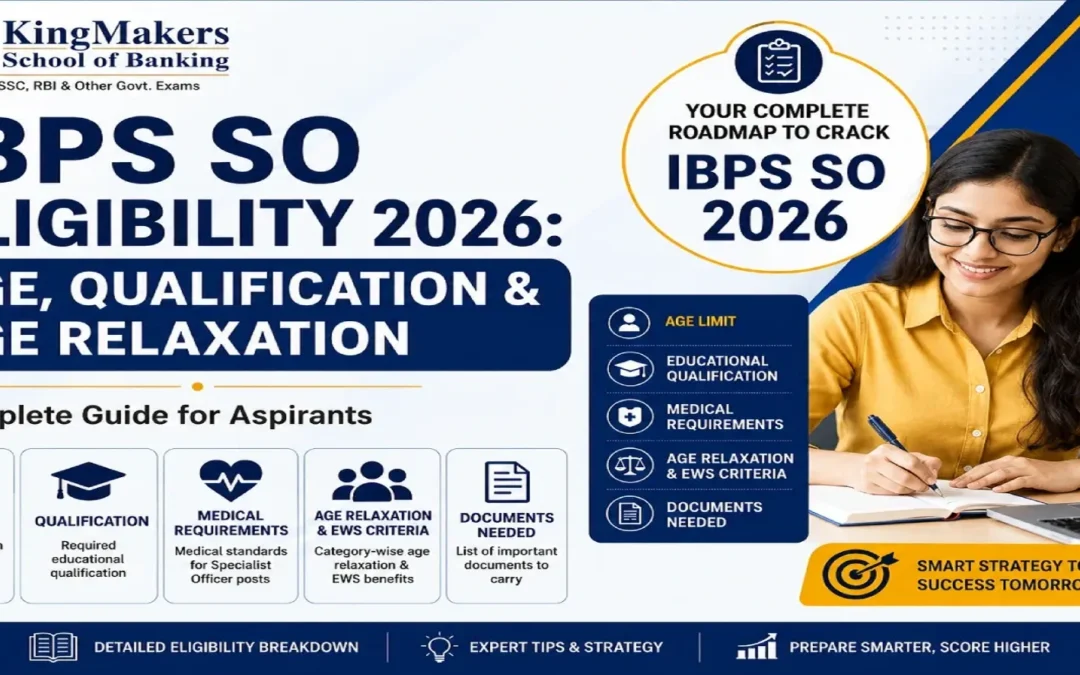 IBPS SO Eligibility 2026: Age, Qualification & Age relaxation